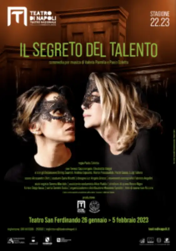 TERESA SAPONANGELO IL SEGRETO DEL TALENTO TEATRO DI NAPOLI