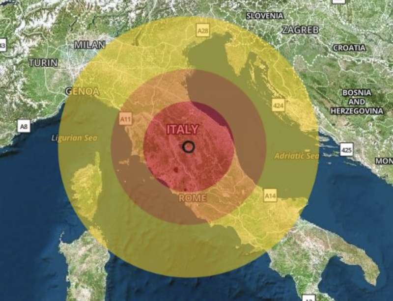 TERREMOTO PERUGIA - 9 MARZO 2023