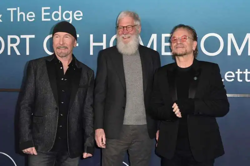 THE EDGE DAVID LETTERMAN BONO A SORT OF HOMECOMING