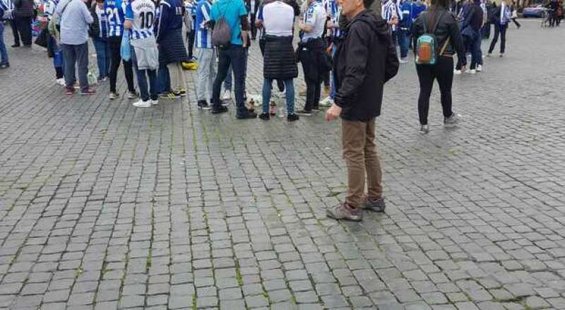 tifosi della real sociedad a roma