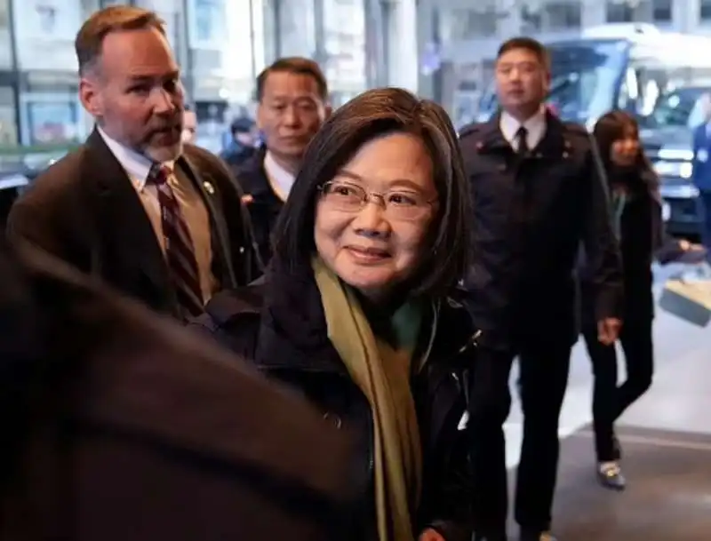 Tsai Ing-wen a New York