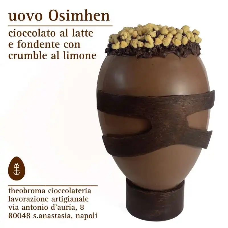 uovo di pasqua osimhen 