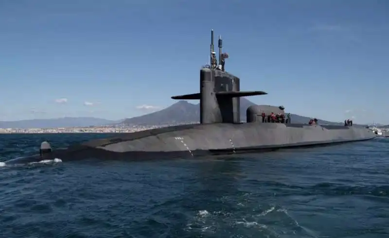 USS FLORIDA - SOTTOMARINO AMERICANO A NAPOLI