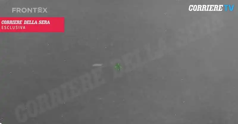 video di frontex del caicco naufragato a cutro  12