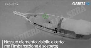 video di frontex del caicco naufragato a cutro 3