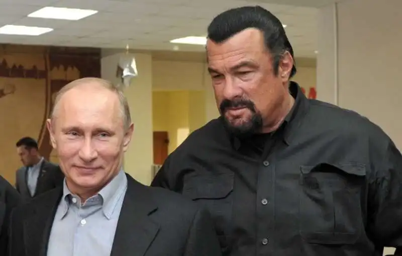 vladimir putin steven seagal