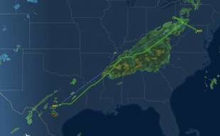 volo Lufthansa colpito da turbolenze