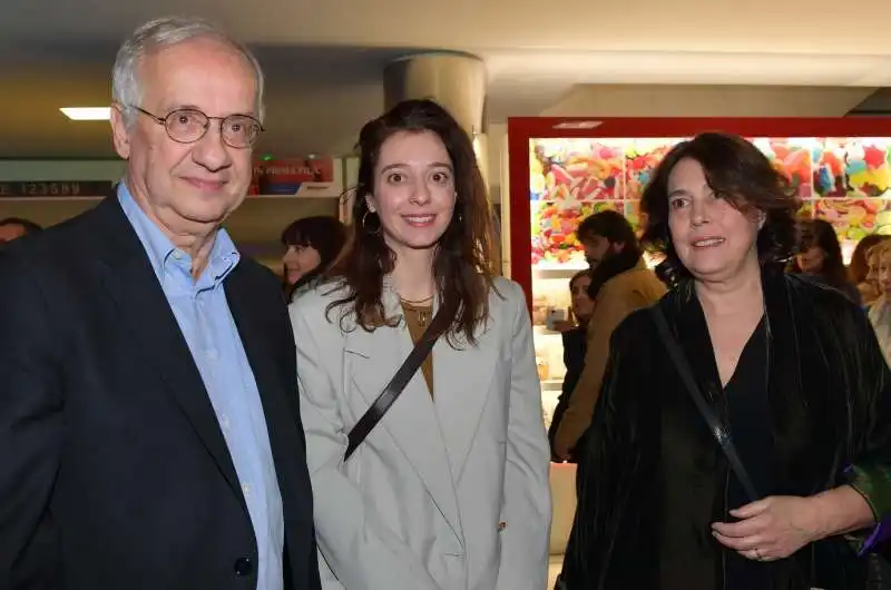 walter veltroni con la figlia vittoria e la moglie flavia  foto di bacco