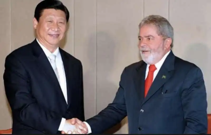 XI JINPING LUIZ INACIO LULA DA SILVA 