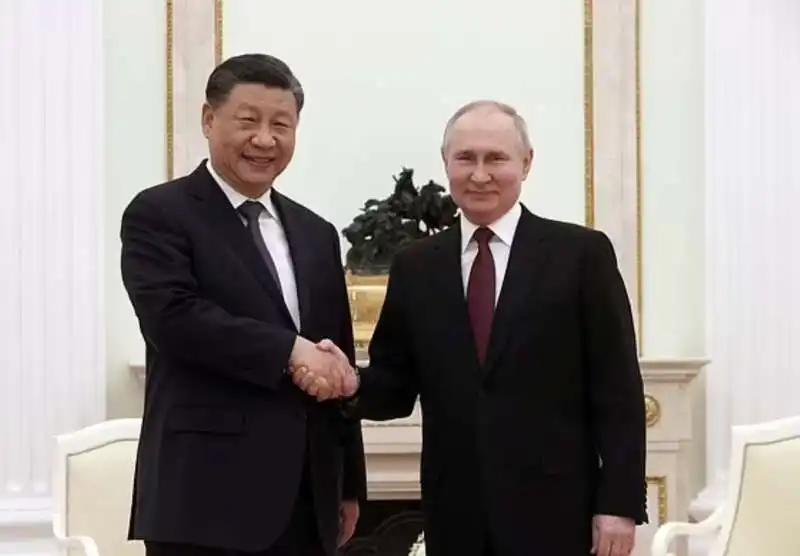 XI JINPING VLADIMIR PUTIN  