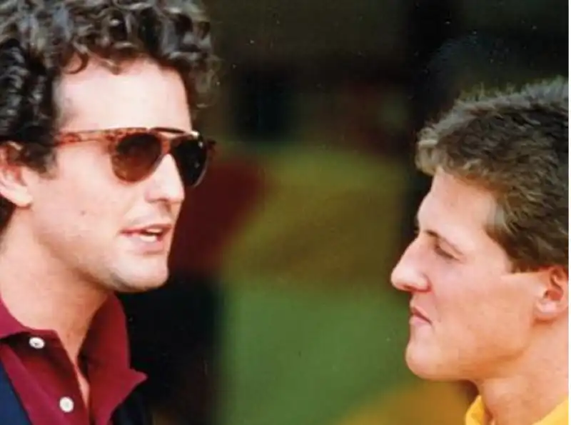 ALESSANDRO BENETTON MICHAEL SCHUMACHER