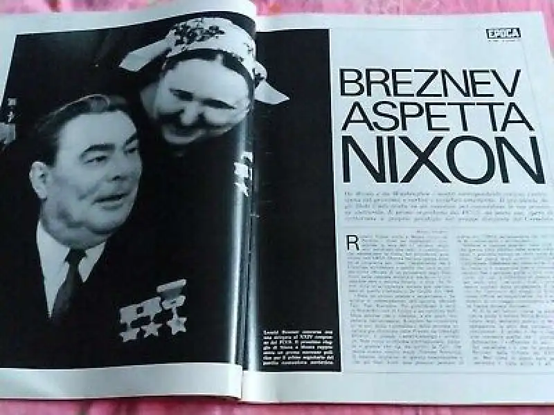 breznev aspetta nixon epoca