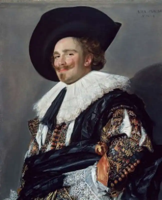 cavaliere ridente di frans hals 