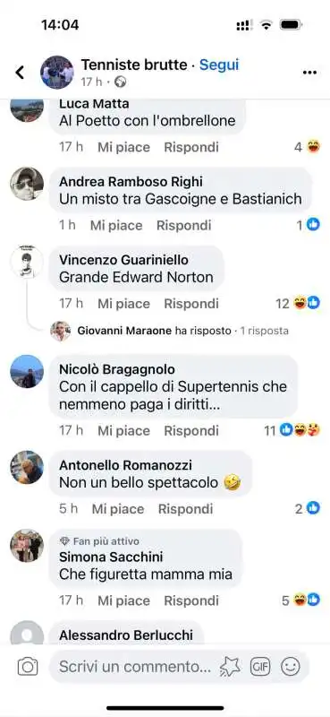 COMMENTI SU BINAGHI