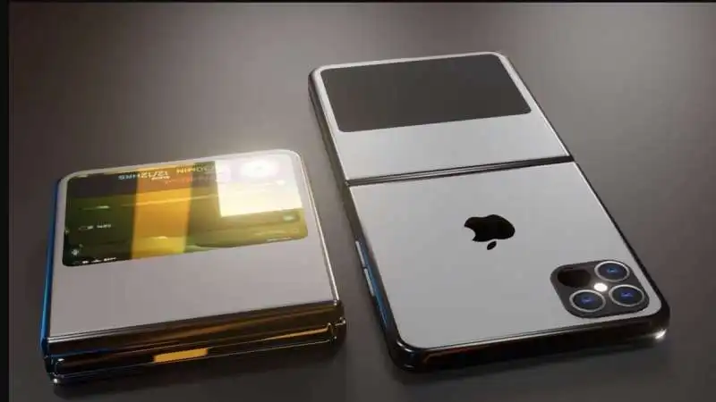 concept iphone pieghevole  