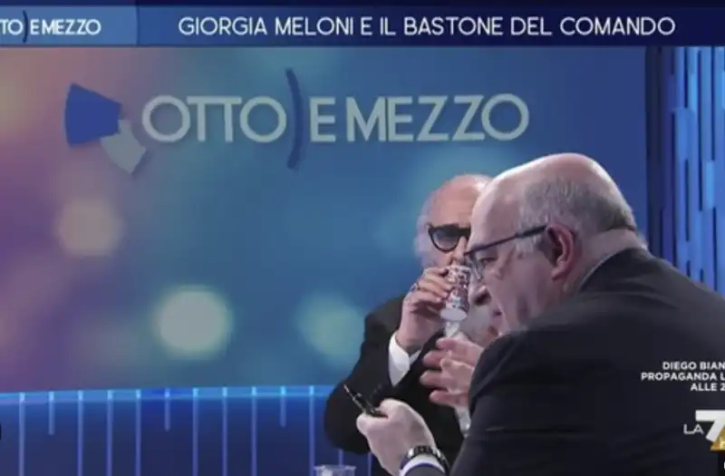 dago vs. mario sechi a otto e mezzo 3