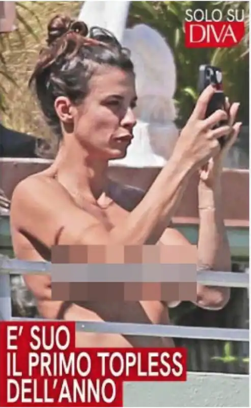 ELISABETTA CANALIS TOPLESS 3 DIVA E DONNA