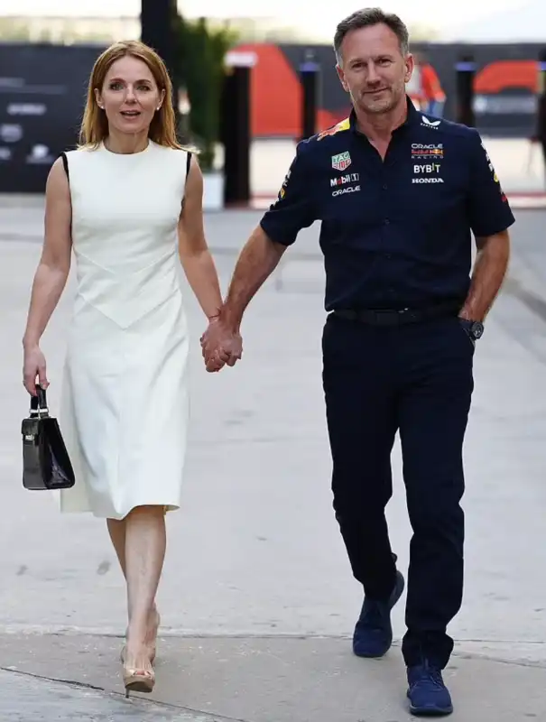 geri halliwell e christian horner in bahrain  13