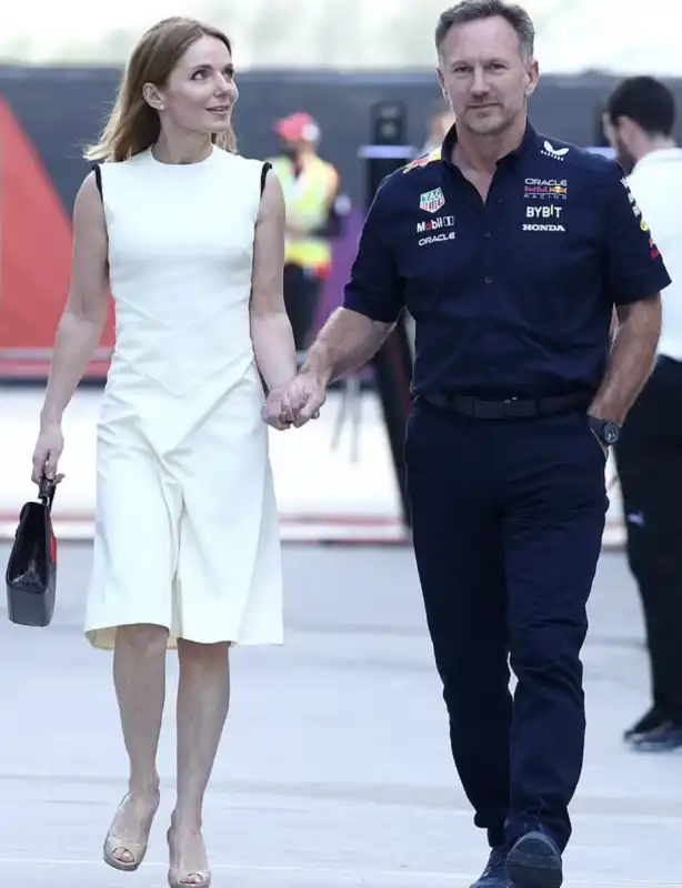 geri halliwell e christian horner in bahrain  5