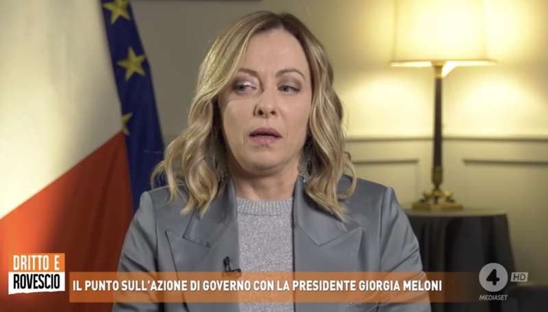 giorgia meloni a dritto e rovescio 13