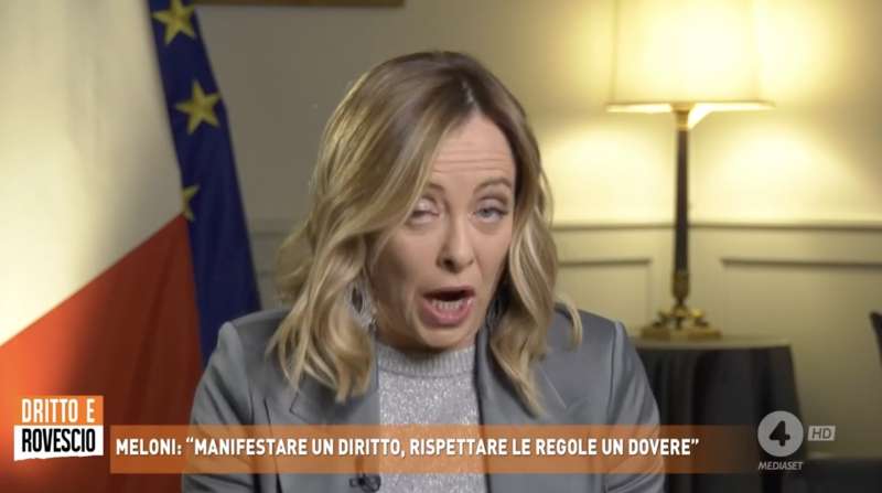 giorgia meloni a dritto e rovescio 4