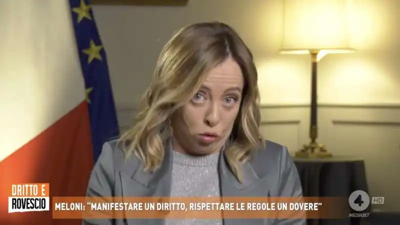 giorgia meloni a dritto e rovescio   5