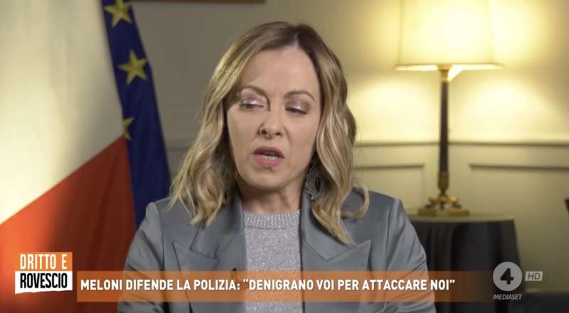 giorgia meloni a dritto e rovescio 9