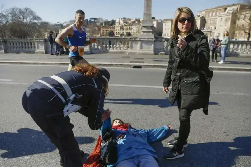 gretini alla maratona di roma   12