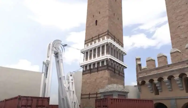 il progetto per salvare la torre garisenda 