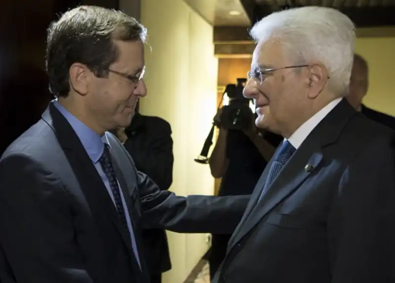 ISAAC HERZOG SERGIO MATTARELLA