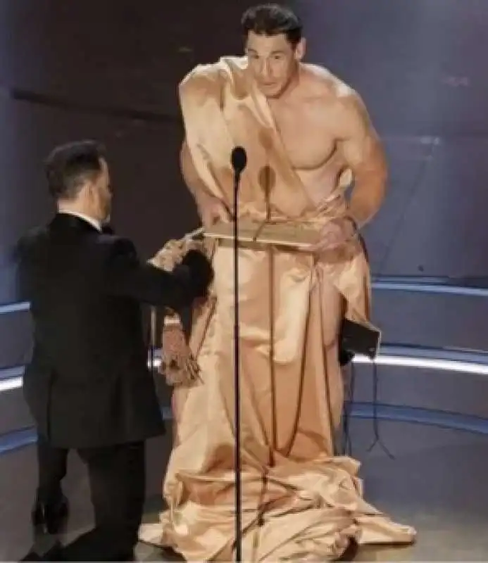 john cena nudo agli oscar. 3