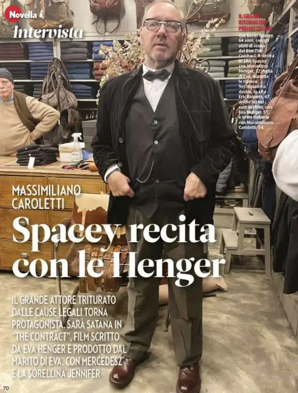 kevin spacey sul set di the contract   6