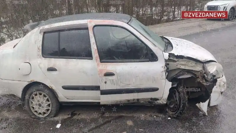 L AUTO DEI PRESUNTI TERRORISTI DELLA CORCUS CITY HALL DI MOSCA