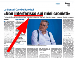 Libero - interferisco sui