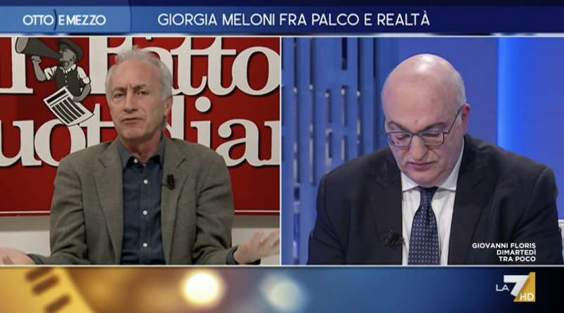 marco travaglio vs mario sechi a otto e mezzo 1