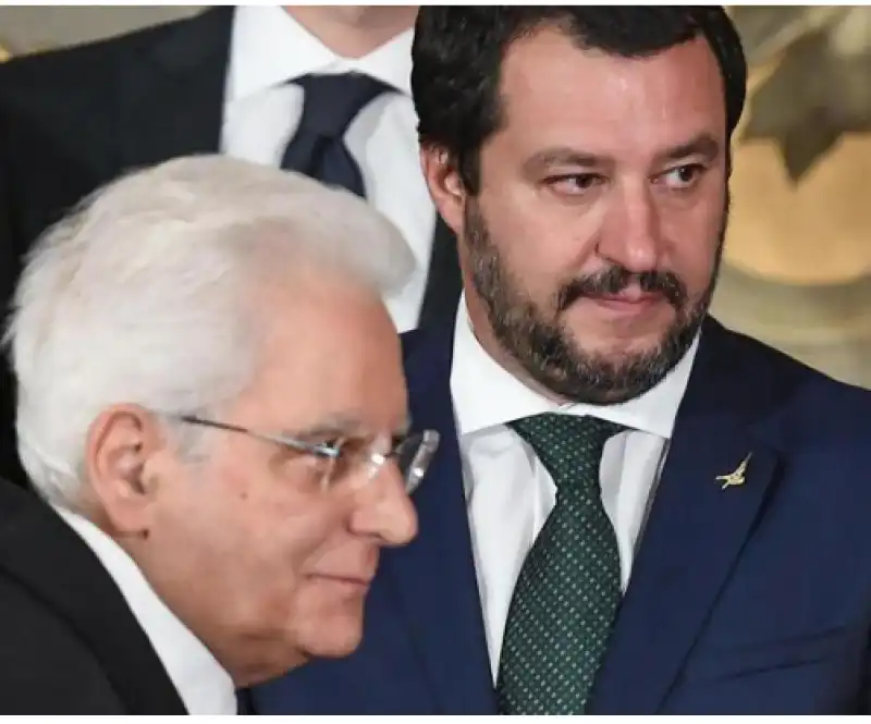 mattarella salvini