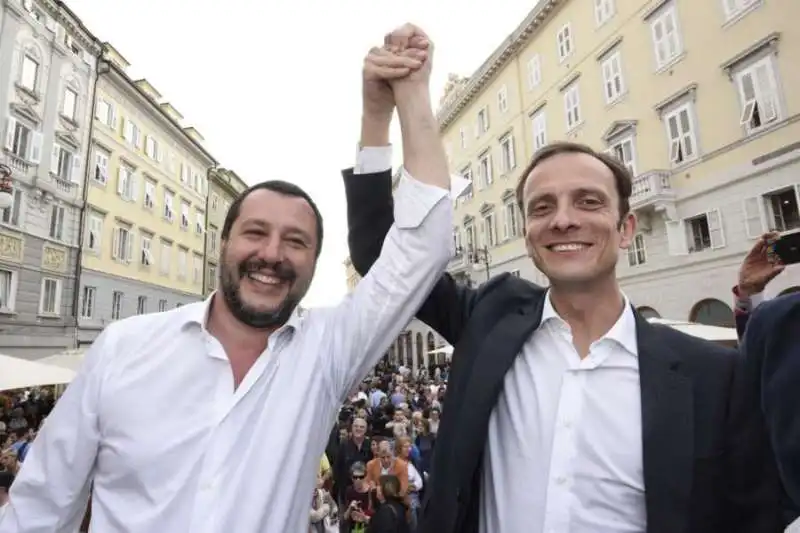 matteo salvini e massimiliano fedriga