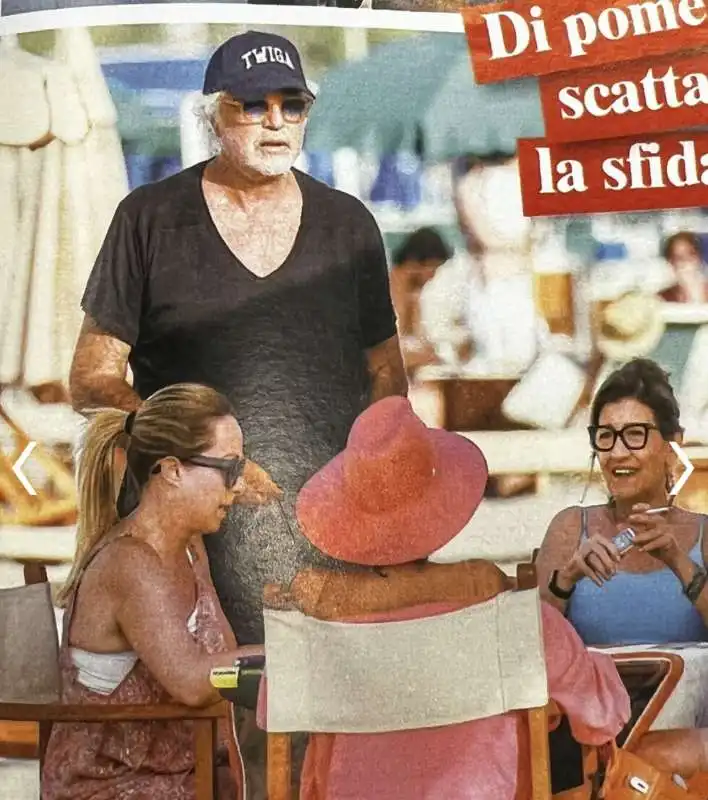 Meloni e Santanche, in piedi Briatore