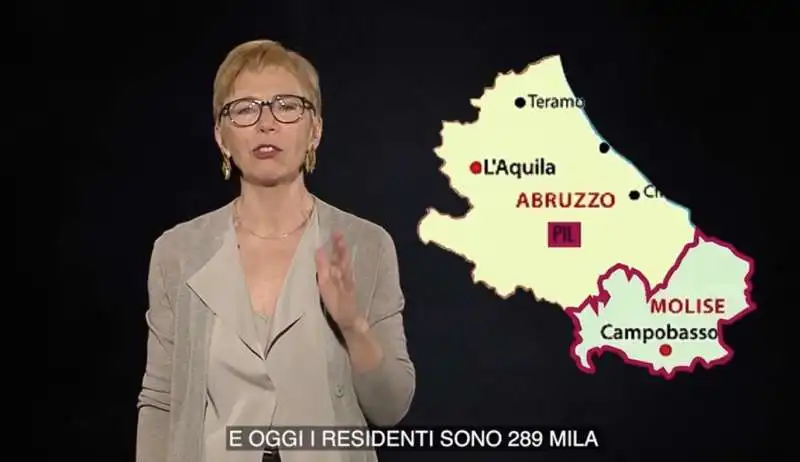 milena gabanelli - molise e abruzzo