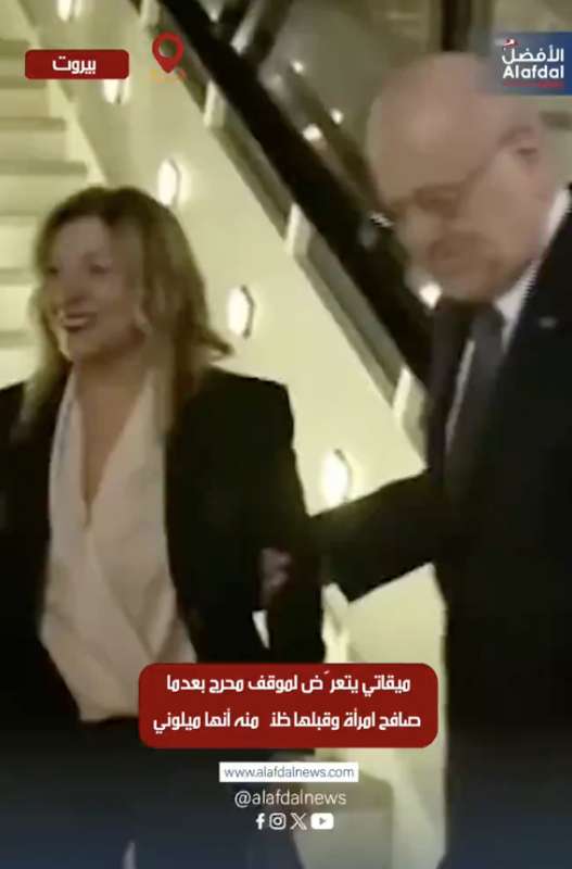 najib al miqati scambia patrizia scurti per giorgia meloni 2