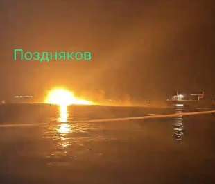 nave russa affondata sul mar nero dagli ucraini