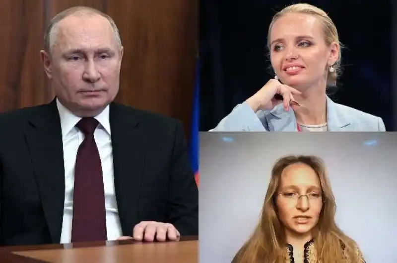 putin e le figlie maria e katya