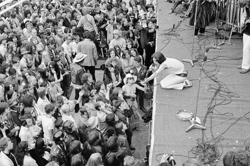 rolling stones hyde park 1969