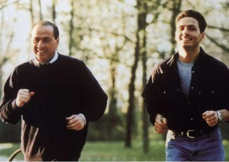 SILVIO E PIER SILVIO BERLUSCONI