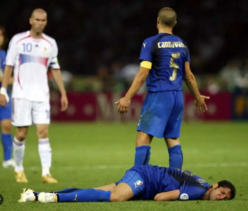 testata di zidane a materazzi 