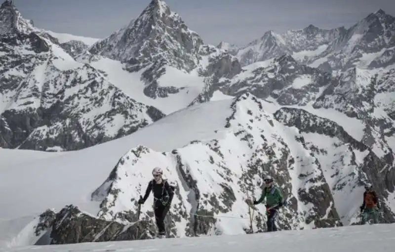 Tete Blanche - alpi svizzere  