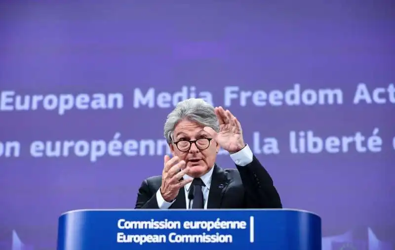 THIERRY BRETON - EUROPEAN MEDIA FREEDOM ACT

