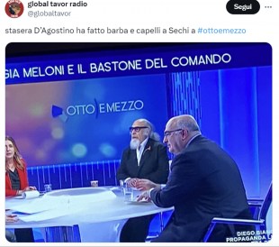 tweet dago vs. mario sechi a otto e mezzo 5