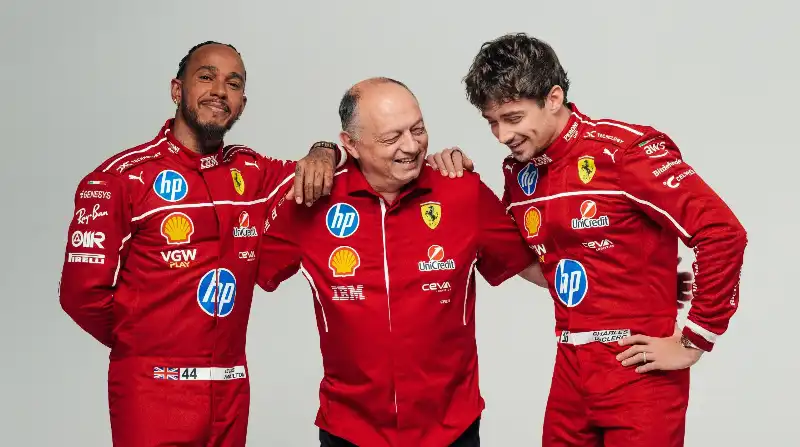 lewis hamilton frederic vasseur charles leclerc 