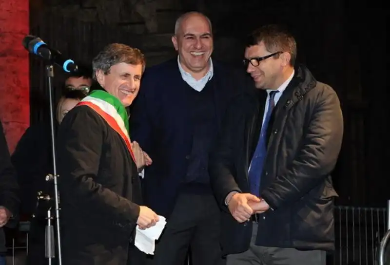 Alemanno Crosetto e Cochi 